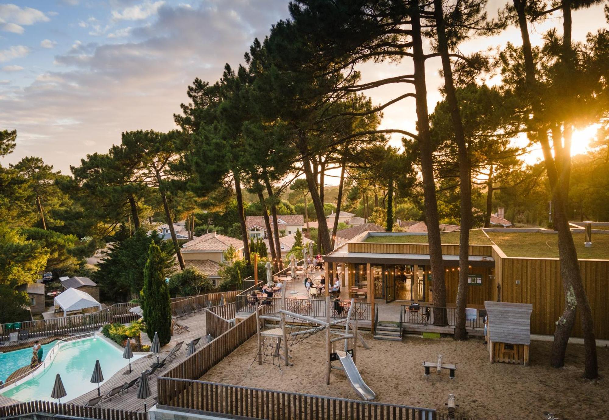 Hotel Huttopia Arcachon Exterior foto